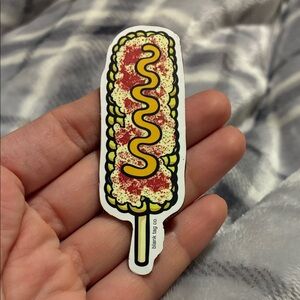 Food Magnet - Red and Yellow